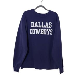 Dallas Cowboys Navy Sweatshirt Size XL Navy Men's Cowboys Sweatshirt
